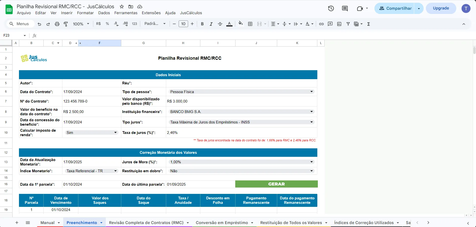 Revisão da Rmc/Rcc