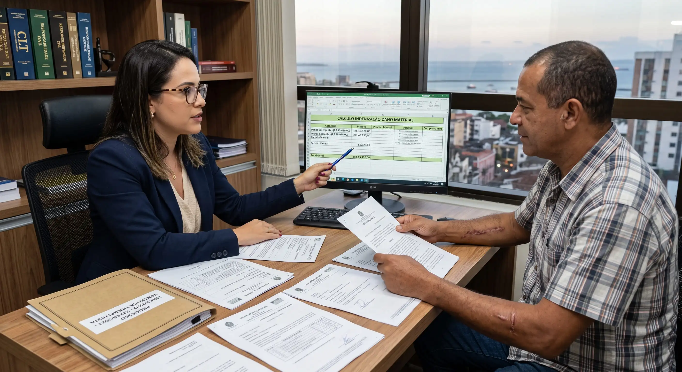 Indenização por Dano Material Trabalhista